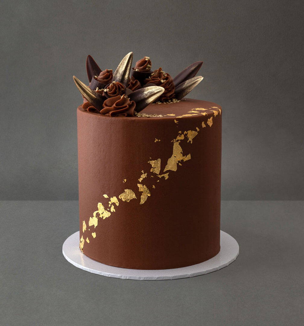 Luxury Gold Leaf Cakes
