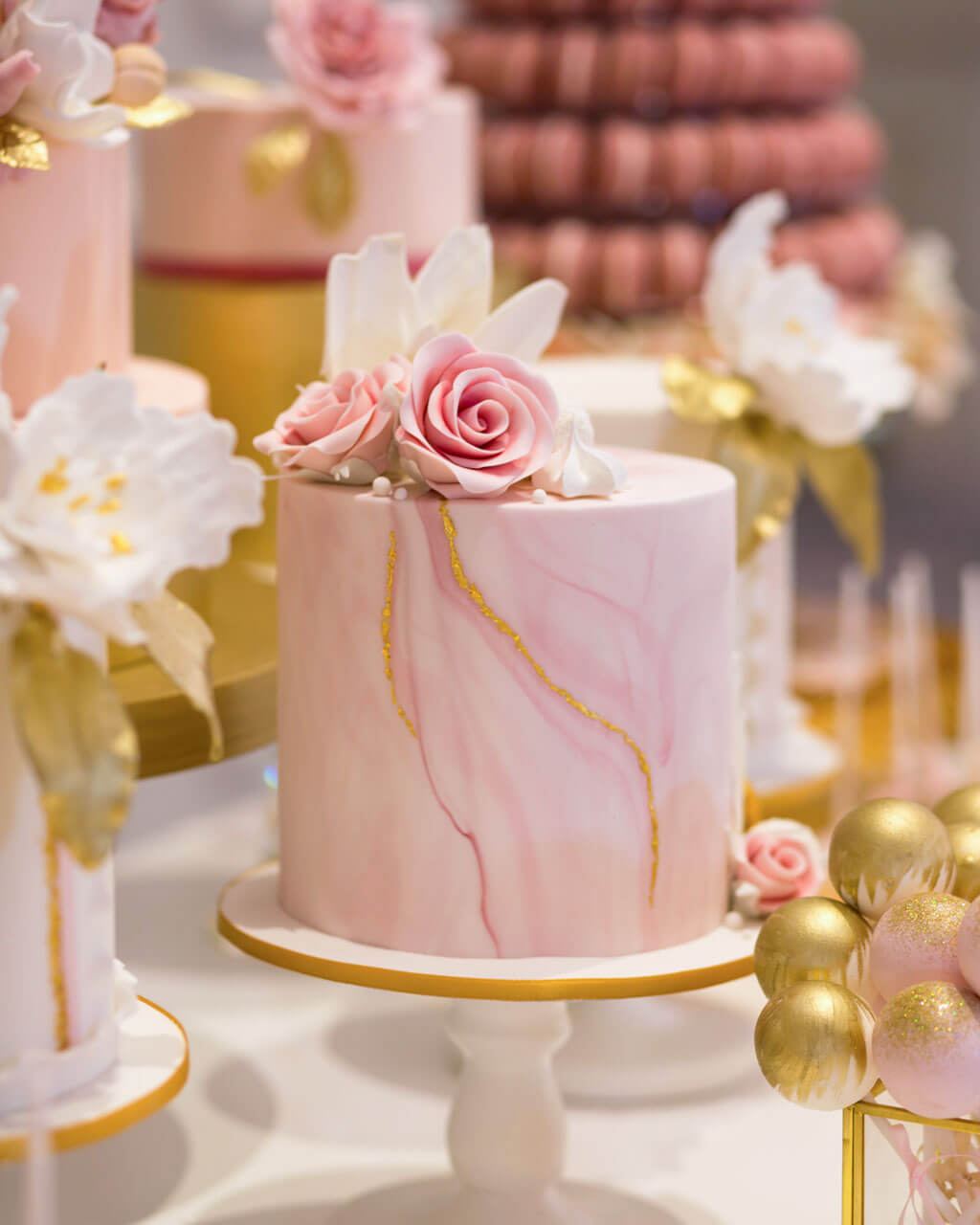 Pink & Gold Wedding Indulgence Bar®